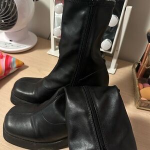 Steve Madden Klayton Block Heel Booties